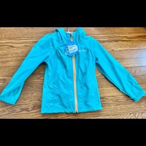 Girl’s Columbia raincoat size XS (never worn)